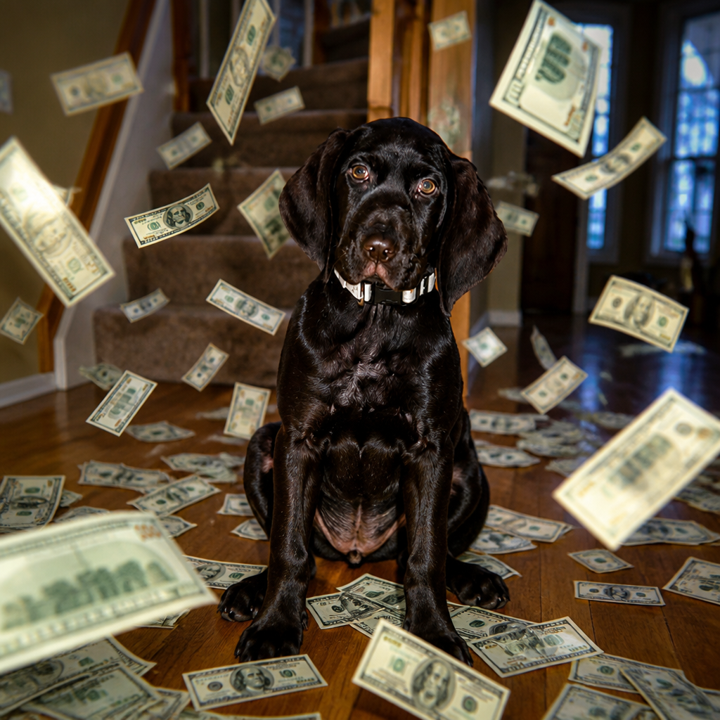 Hazel unbothered while cash rains down